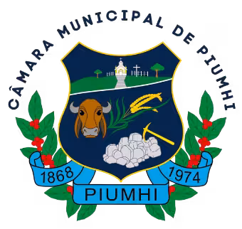 Logo da camara municipal de Piumhi